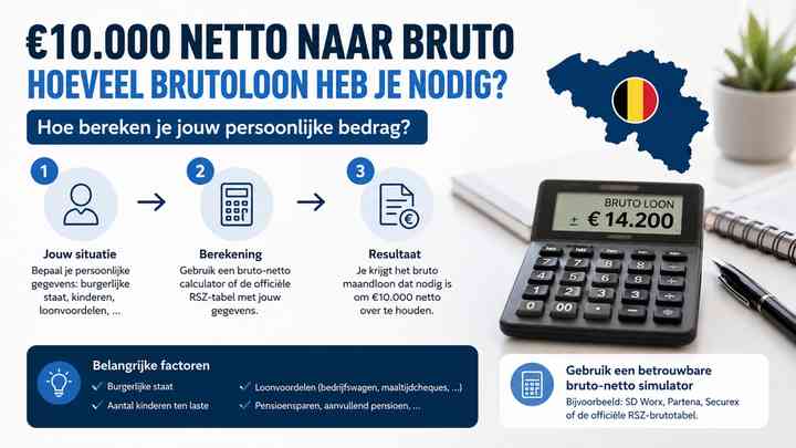 Hoe bereken je jouw persoonlijke bedrag?
