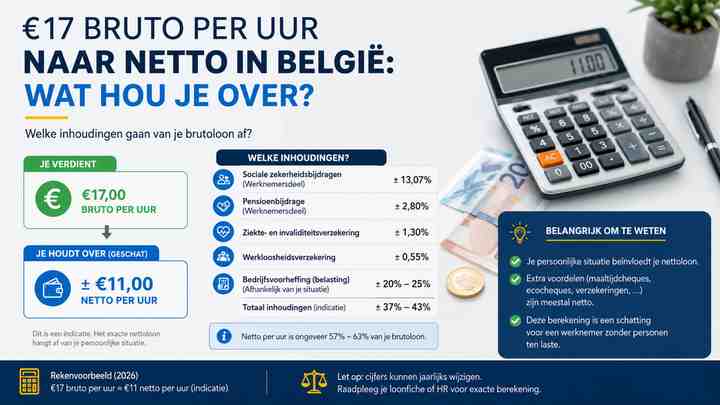 Welke inhoudingen gaan van je brutoloon af?