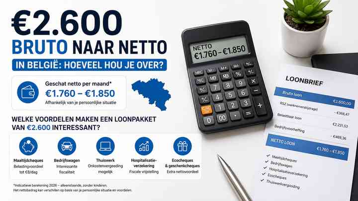 Welke voordelen maken een loonpakket van €2.600 interessanter?