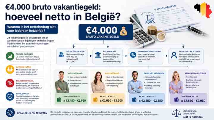 Waarom is het nettobedrag niet voor iedereen hetzelfde?