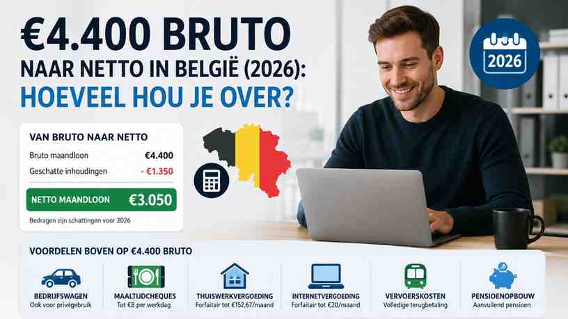 Voordelen boven op €4.400 bruto