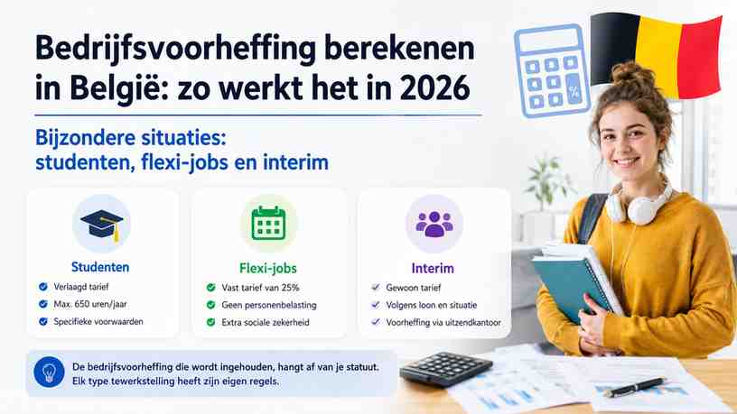 Bijzondere situaties: studenten, flexi-jobs en interim