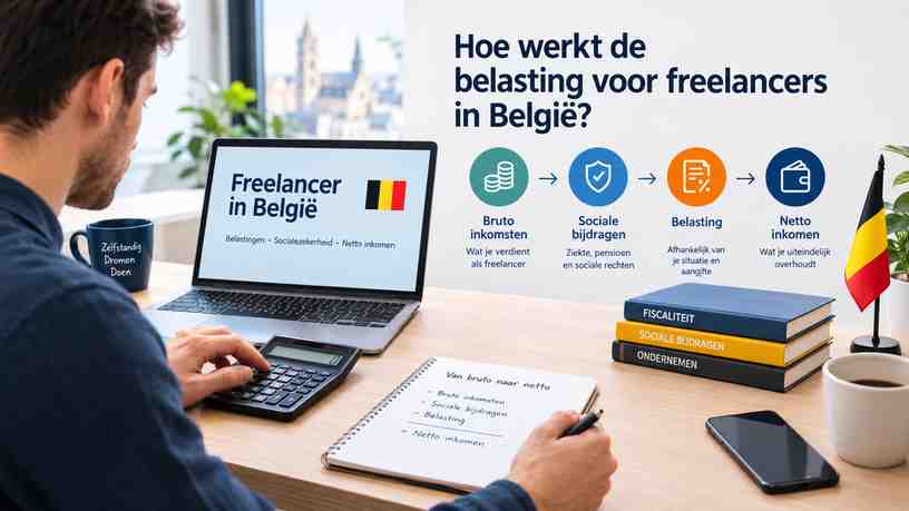 How freelancer taxation works in Belgium