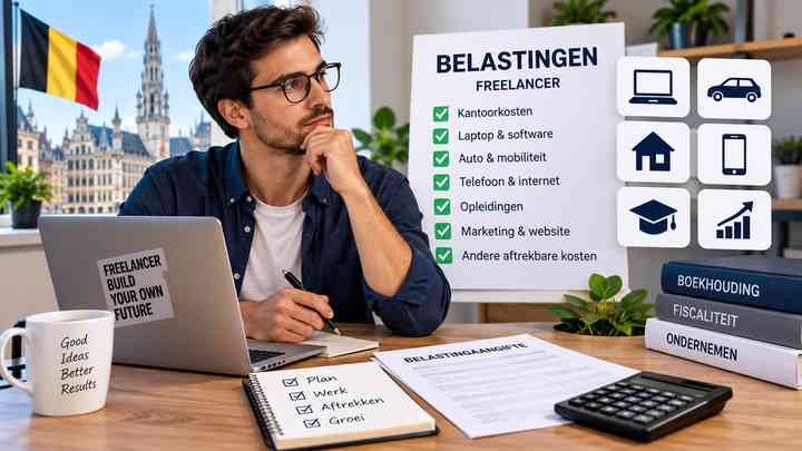 Belastingen voor Freelancers in België: Welke Kosten Kun Je Aftrekken? (freelancer belastingen België)