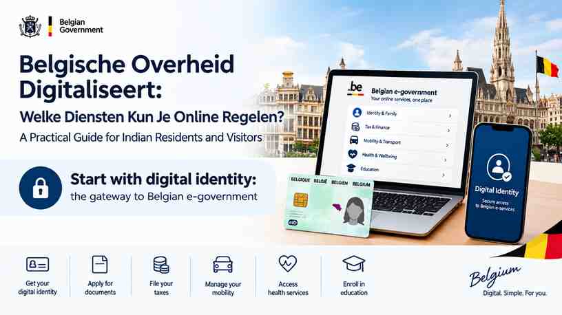Start with digital identity: the gateway to Belgian e-government