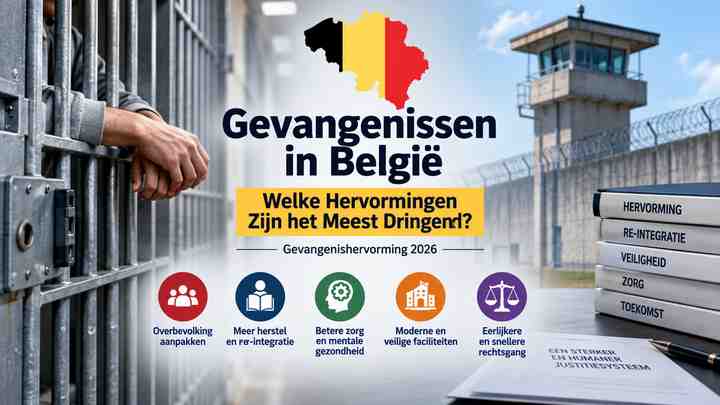 Gevangenissen in België: Welke Hervormingen Zijn het Meest Dringend? (gevangenishervorming 2026)