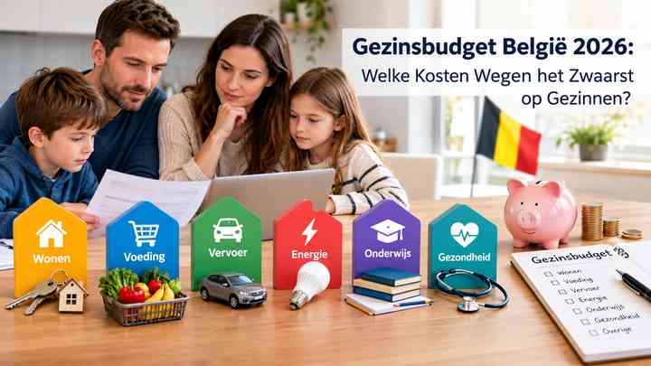 Gezinsbudget België 2026: Welke Kosten Wegen het Zwaarst op Gezinnen? (gezinsbudget België)