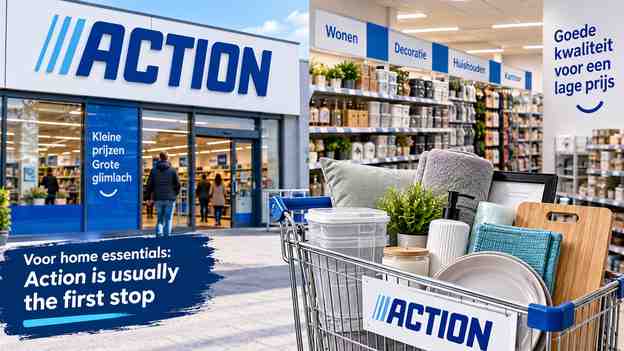 For home essentials: Action is usually the first stop