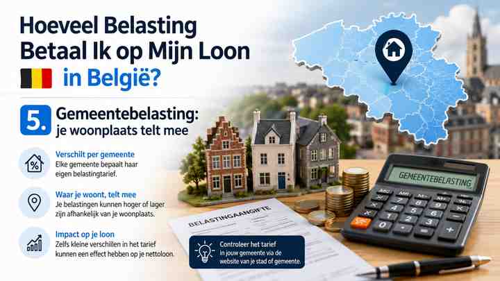 5. Gemeentebelasting: je woonplaats telt mee