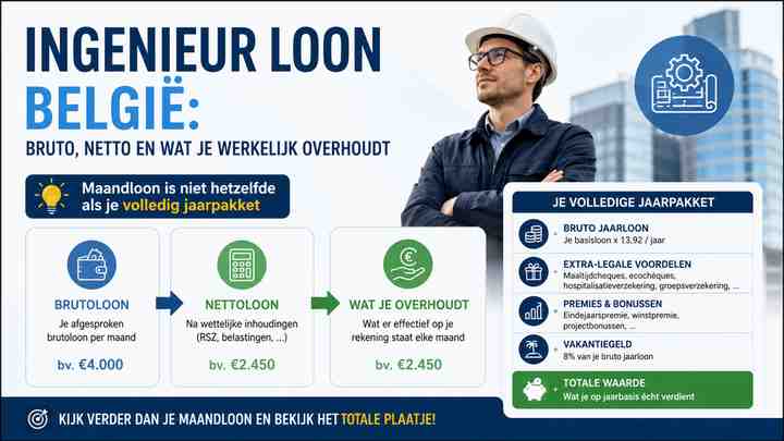 Maandloon is niet hetzelfde als je volledig jaarpakket