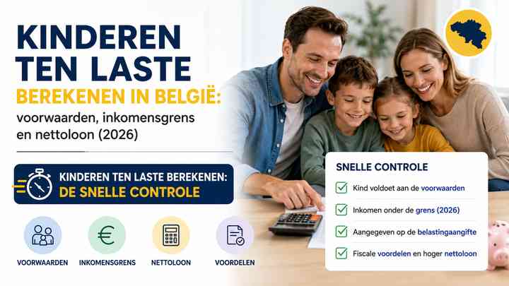 Kinderen ten laste berekenen: de snelle controle