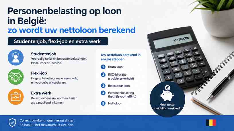 Studentenjob, flexi-job en extra werk