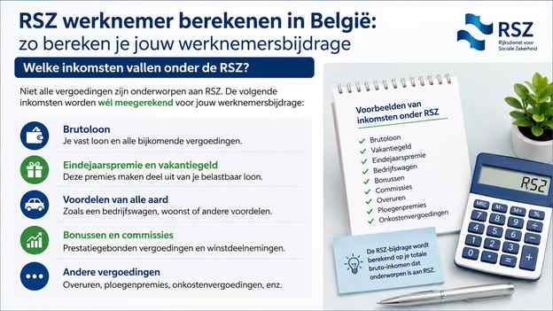 Welke inkomsten vallen onder de RSZ?