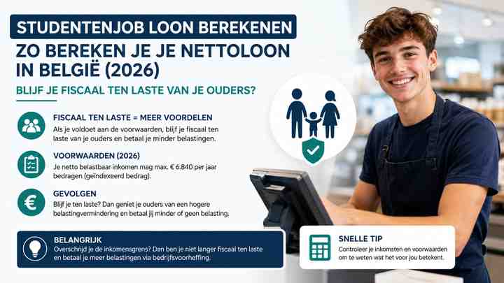 Blijf je fiscaal ten laste van je ouders?