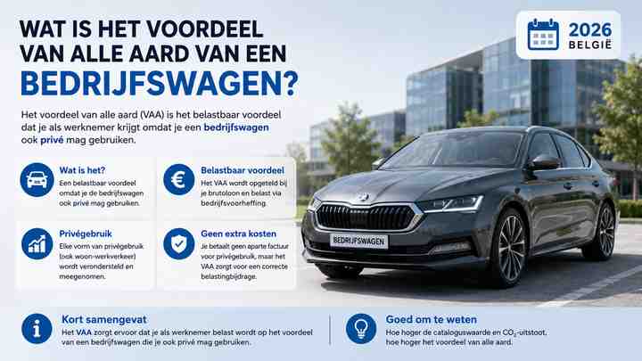 Wat is het voordeel van alle aard van een bedrijfswagen?