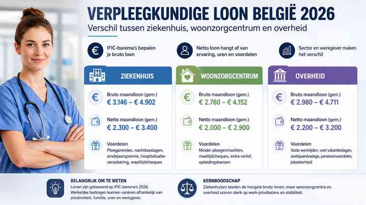 Verschil tussen ziekenhuis, woonzorgcentrum en overheid